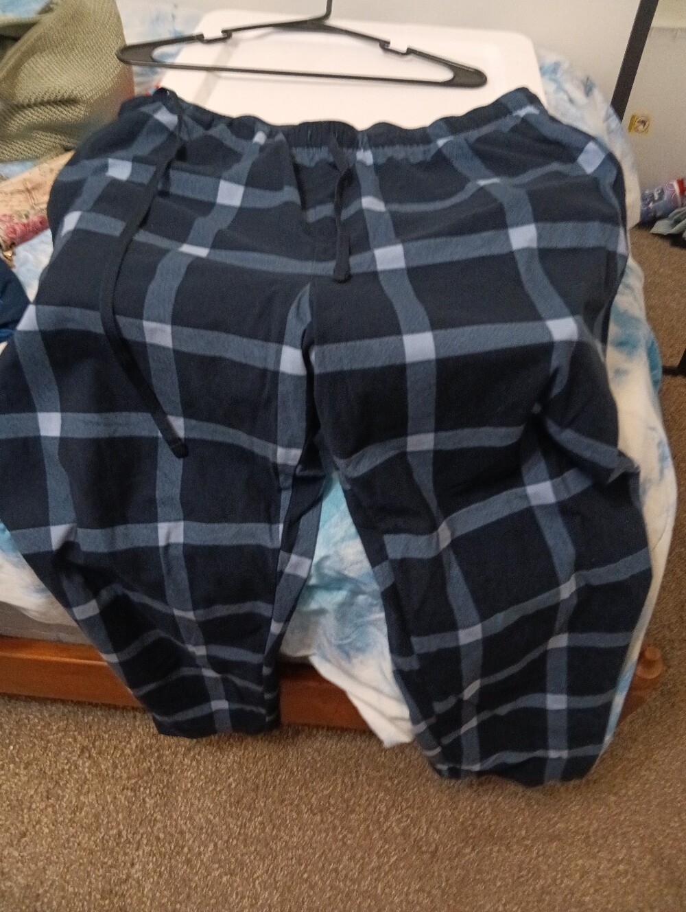 2 Pr Men's Sleep Pants - Drawstring Waist
